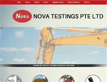 Tablet Screenshot of novatestings.com